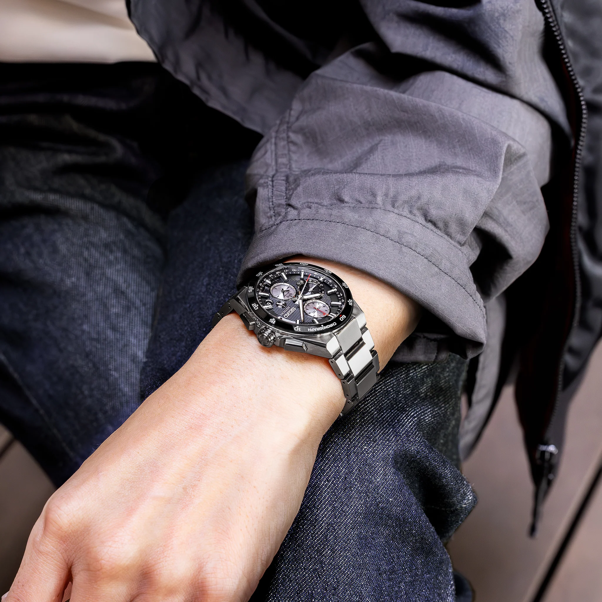 Seiko Astron Night Black 5X Watch - Image 7