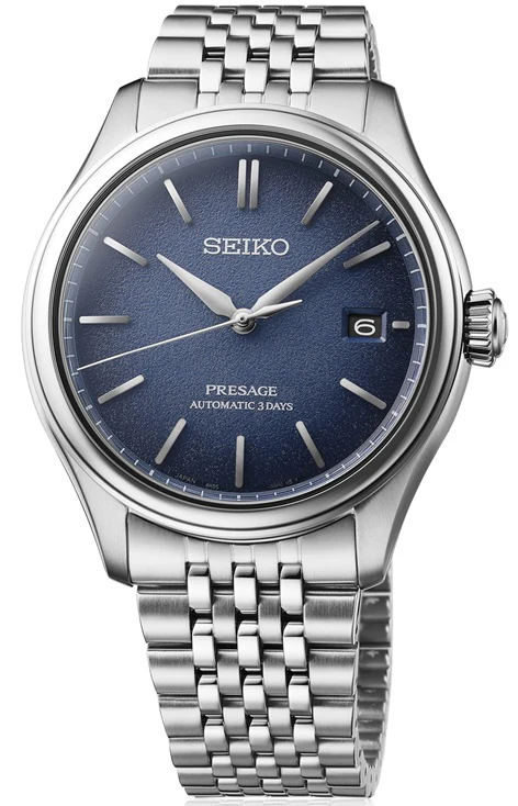 Seiko Presage Classic in Ai-iro Japan Blue Watch - Image 4