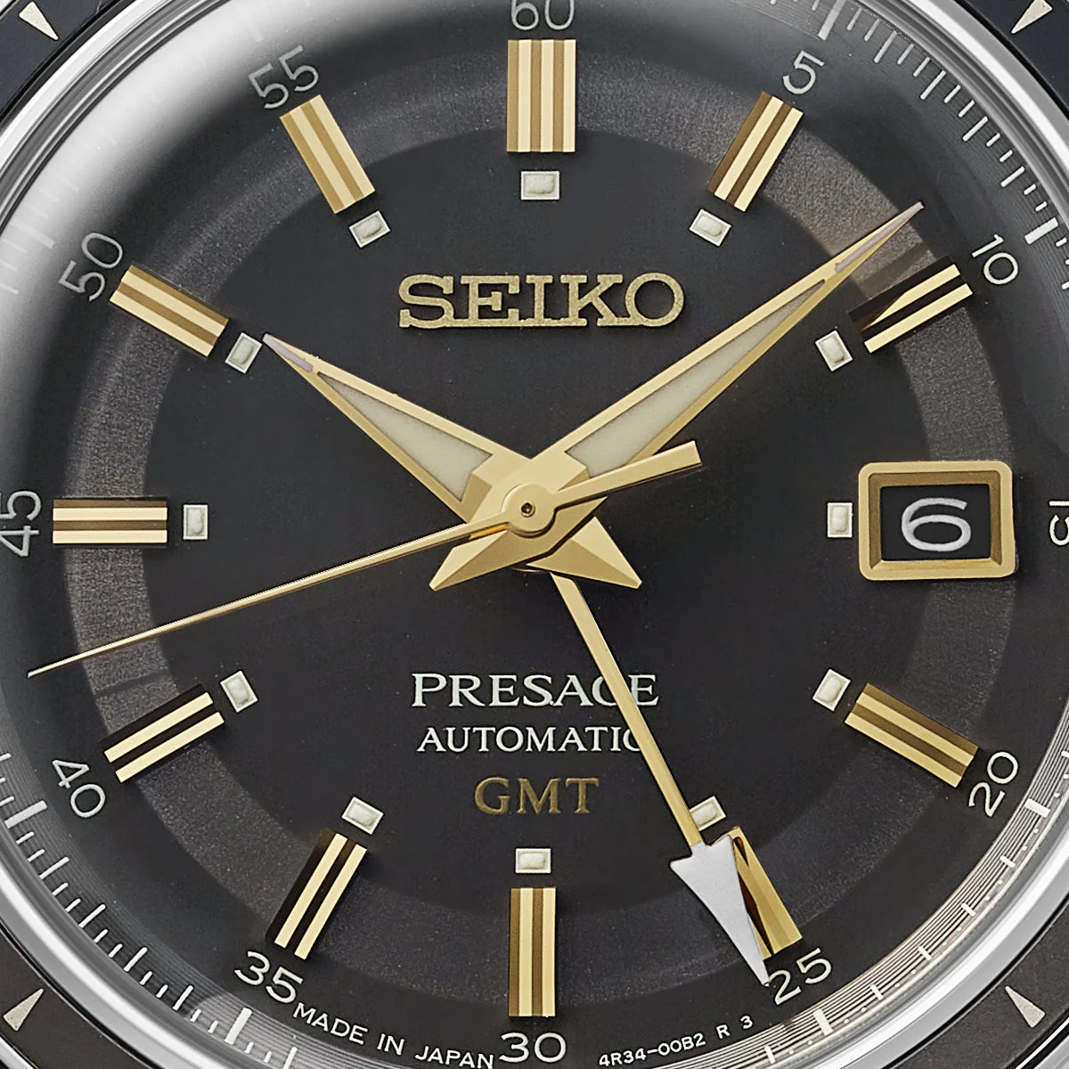 Seiko Presage Style 60s Road Trip GMT Fume Watch - Image 4