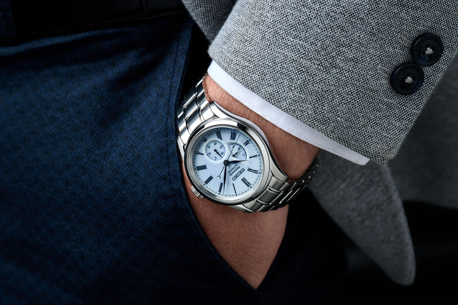 Seiko Presage Watch Arita Porcelain Limited Edition - Image 4