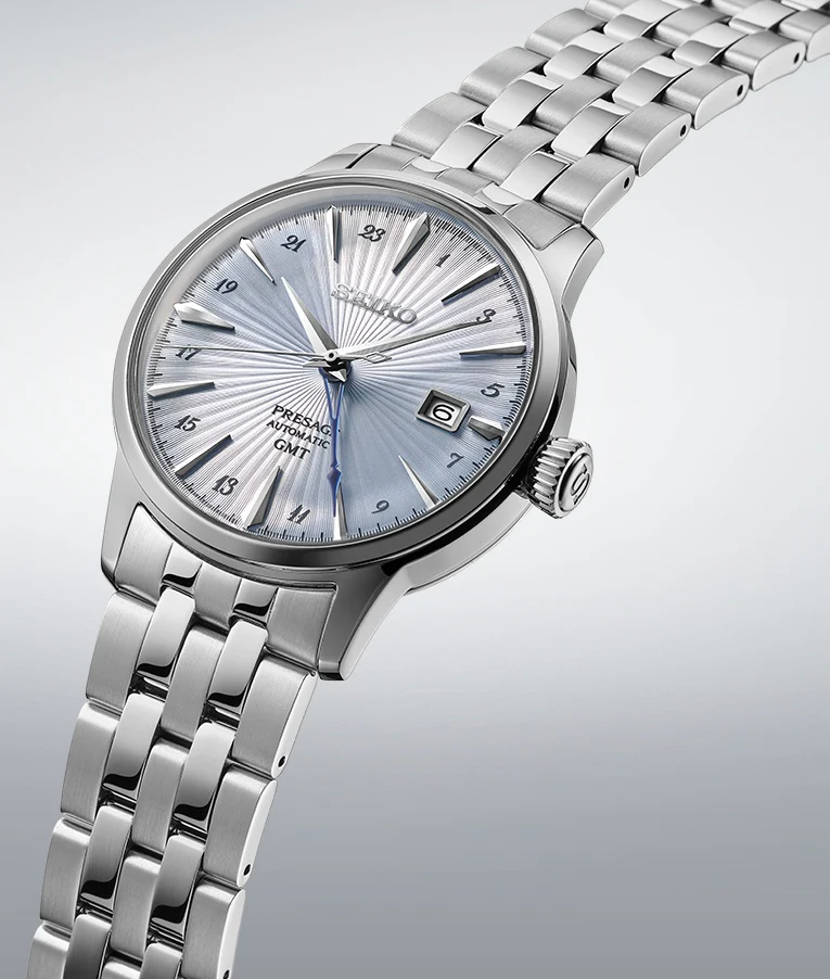 Seiko Presage Cocktail Time Skydiving GMT Watch - Image 2
