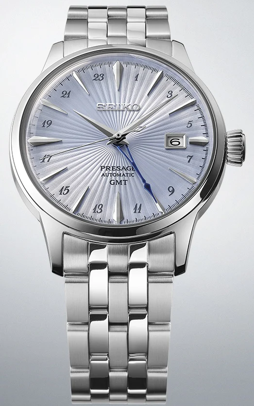 Seiko Presage Cocktail Time Skydiving GMT Watch - Image 3
