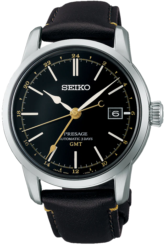 Seiko Presage Craftmanship Urishi Dial GMT Watch