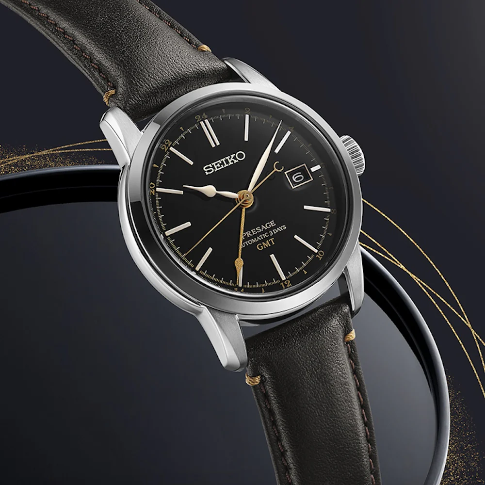 Seiko Presage Craftmanship Urishi Dial GMT Watch - Image 5