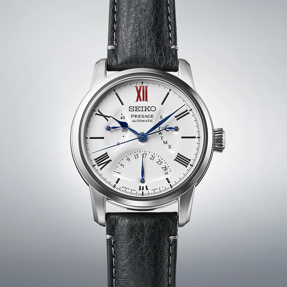 Seiko Presage Watch Laurel Enamel 110th Anniversary Limited Edition - Image 3