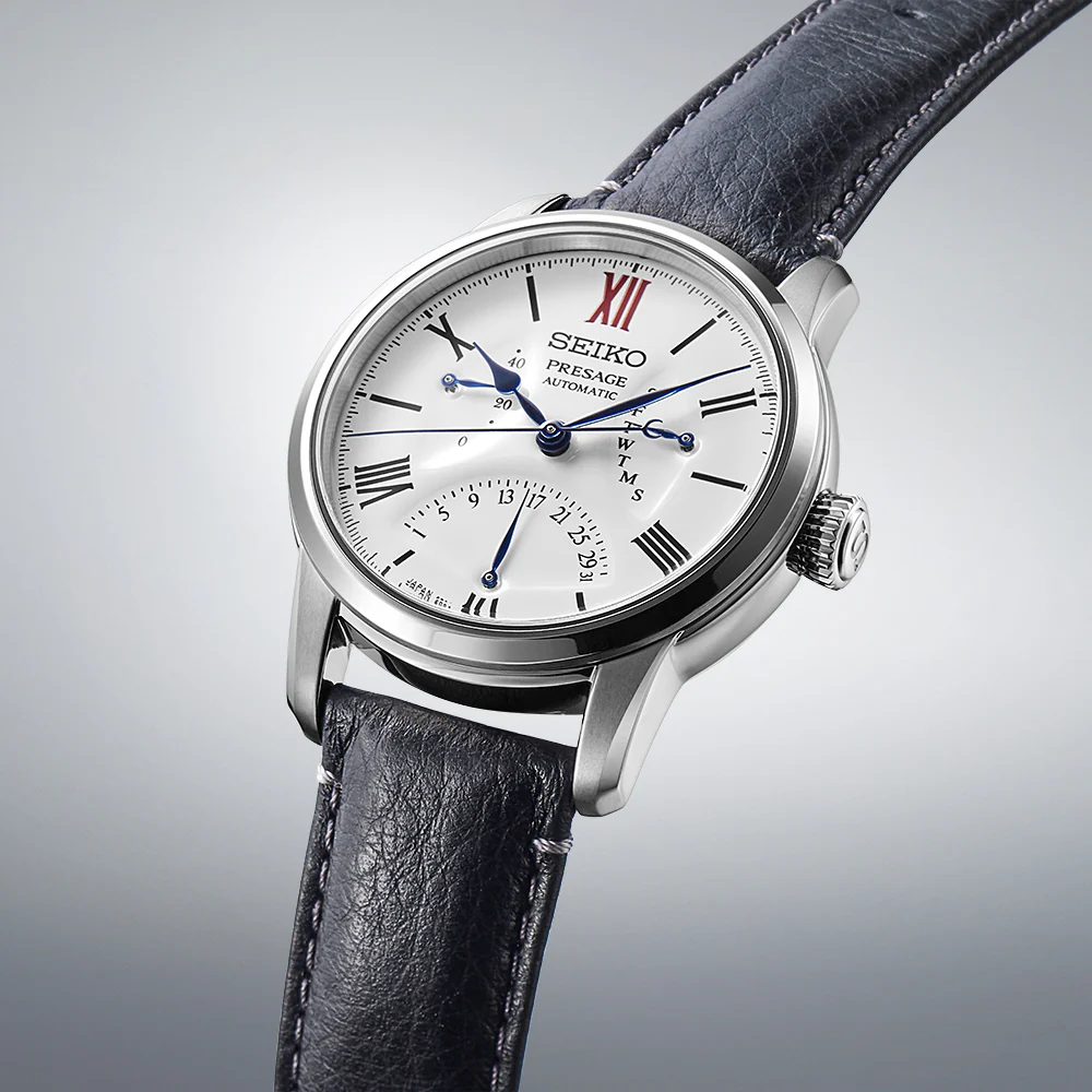 Seiko Presage Watch Laurel Enamel 110th Anniversary Limited Edition - Image 4