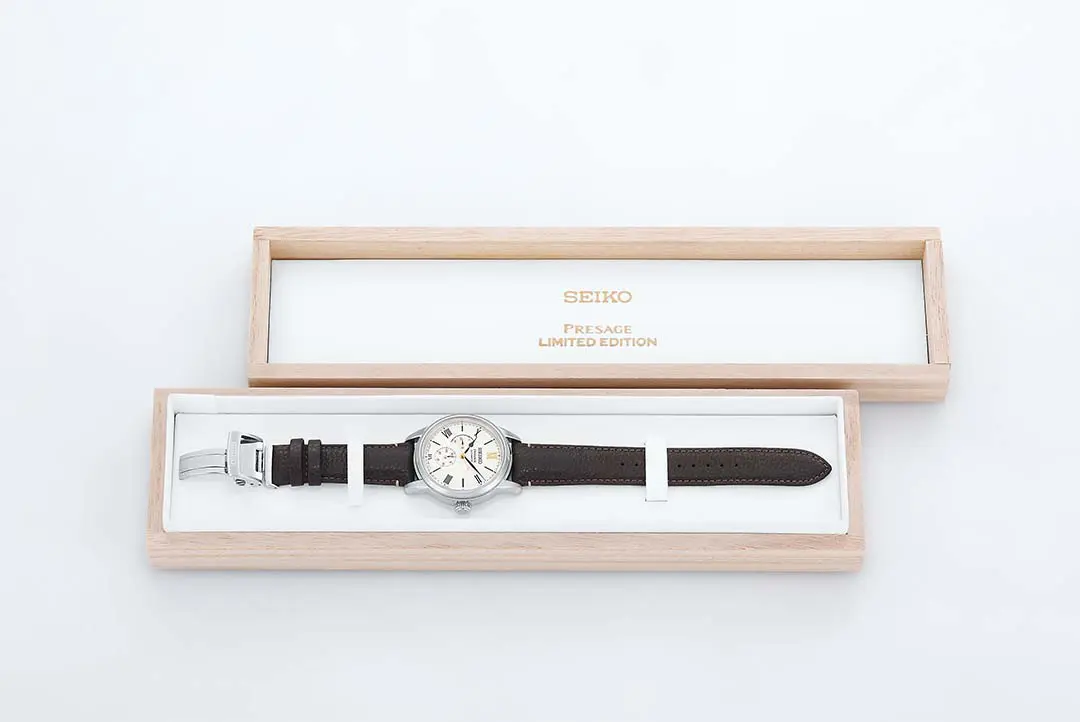 Seiko Presage Watch Laurel Arita Porcelain 110th Anniversary Limited Edition - Image 6