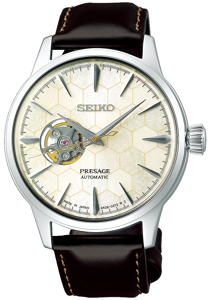 Seiko Presage Watch Honeycomb Mens Limited Edition