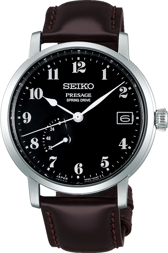 Seiko Presage Watch Enamel Dial Spring Drive Mens D