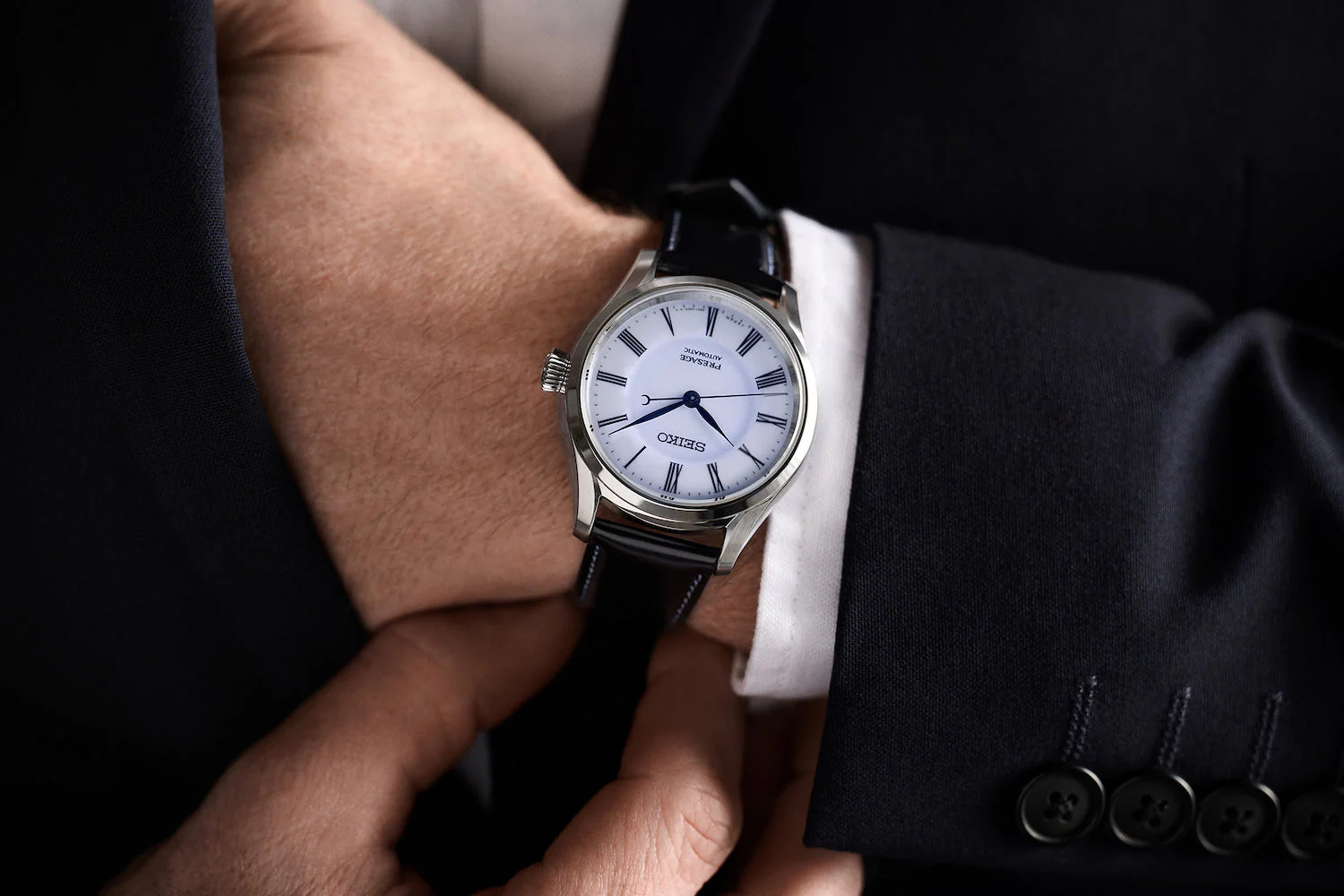Seiko Presage Rurizome Arita Porcelain Dial Watch - Image 4