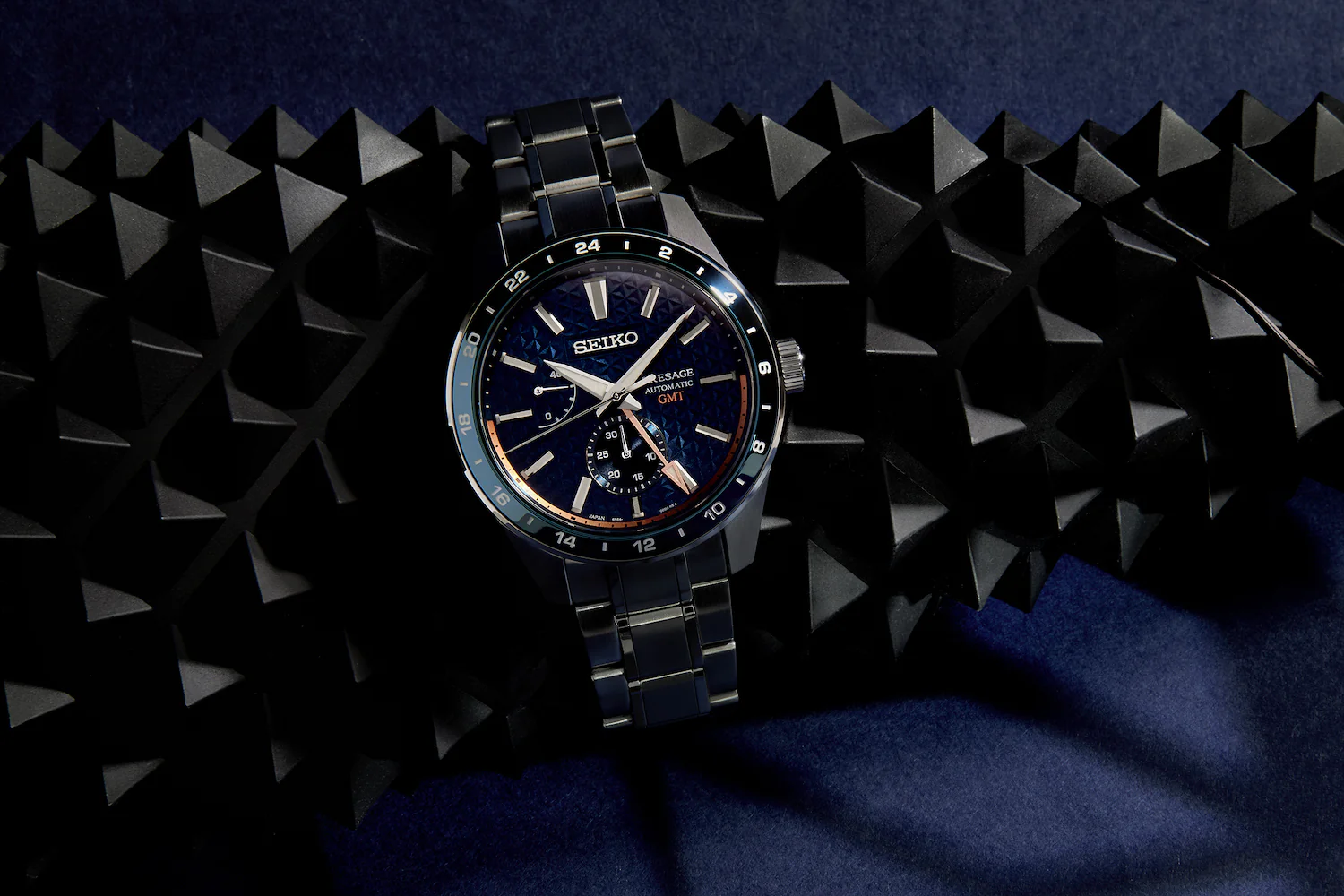 Seiko Presage Watch Sharp Edged GMT - Image 4