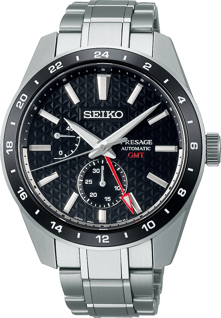 Seiko Presage Watch Sharp Edged GMT