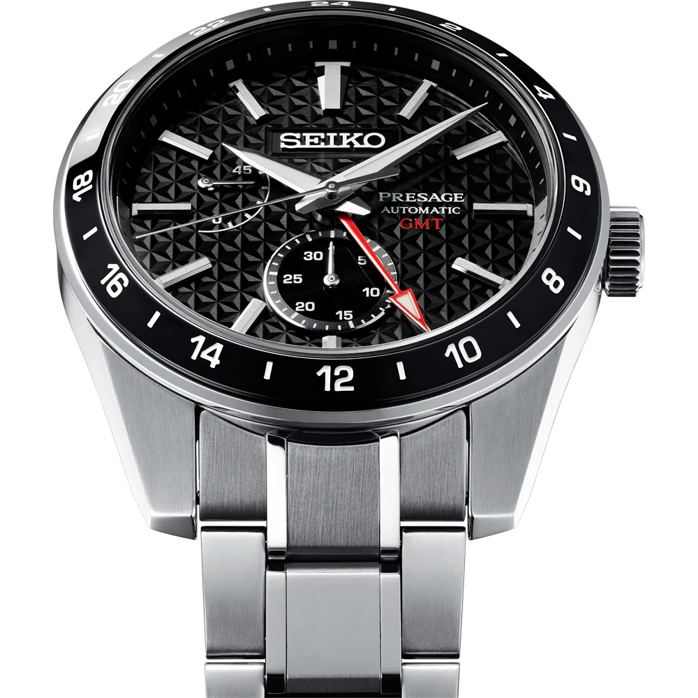 Seiko Presage Watch Sharp Edged GMT - Image 2