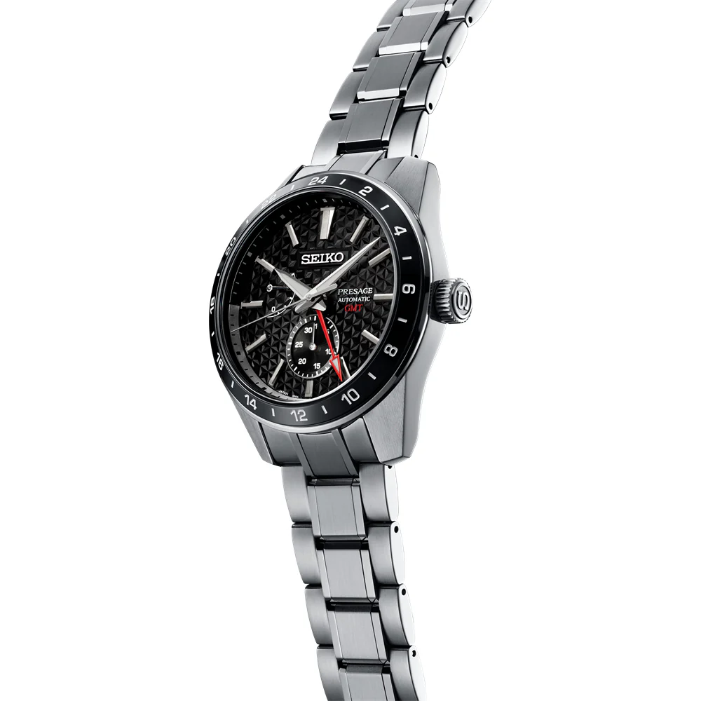 Seiko Presage Watch Sharp Edged GMT - Image 3