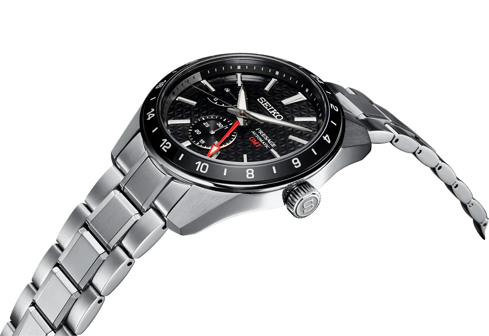 Seiko Presage Watch Sharp Edged GMT - Image 5