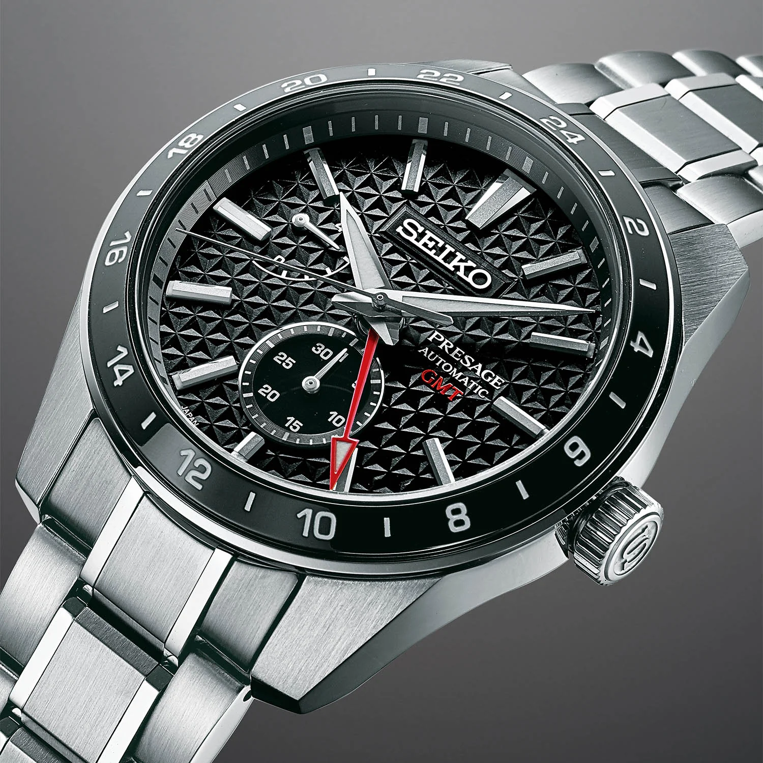 Seiko Presage Watch Sharp Edged GMT - Image 6