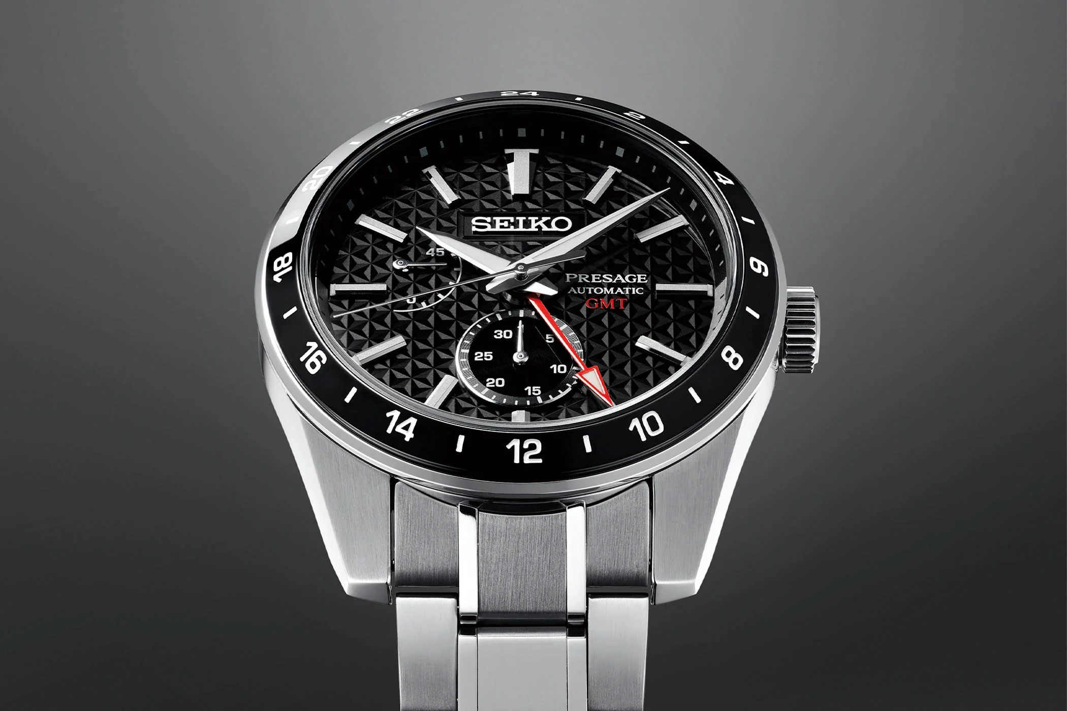 Seiko Presage Watch Sharp Edged GMT - Image 7