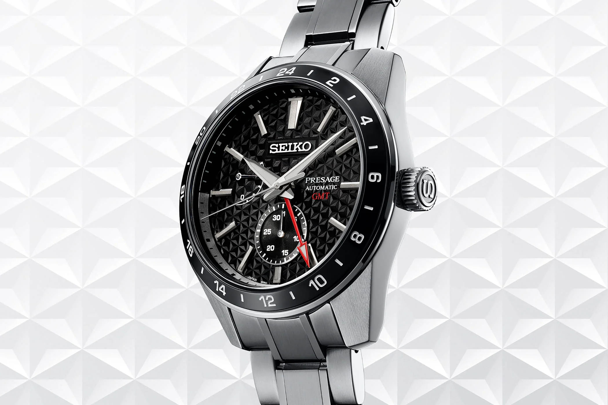Seiko Presage Watch Sharp Edged GMT - Image 8