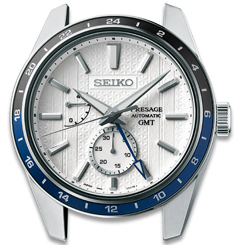 Seiko Presage Watch Sharp Edged GMT X Zero Halliburton Limited Edition - Image 4