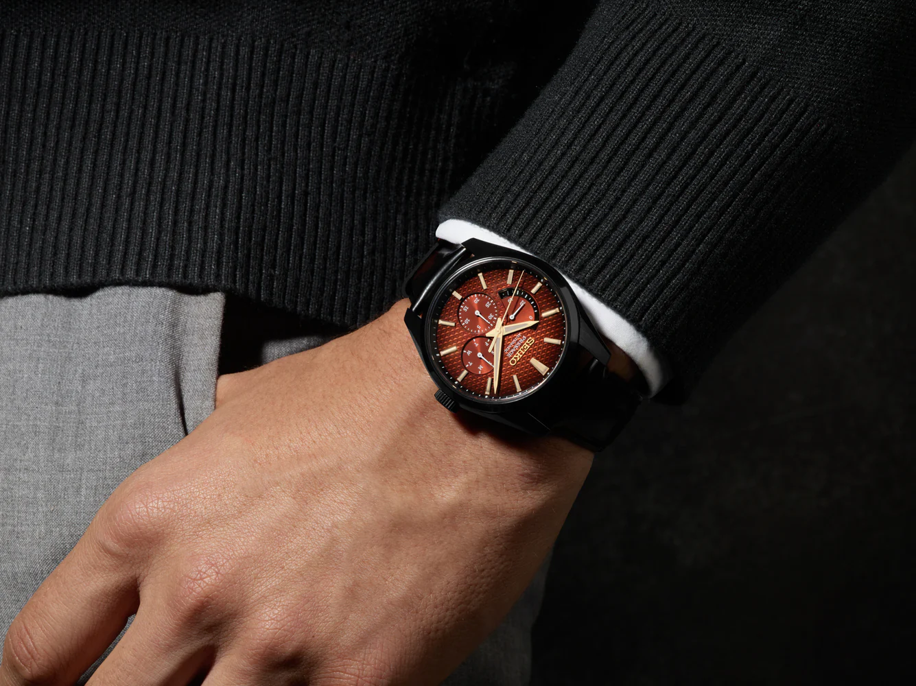 Seiko Presage Watch Sharp Edged Kabuki Limited Edition - Image 6