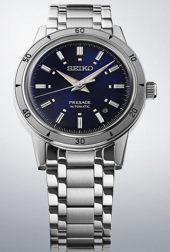 Seiko Presage Presage Style 60s Elegant Yet Rugged Navy - Image 2