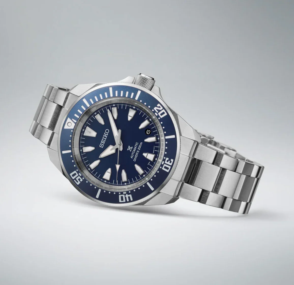 Seiko Prospex 4R Compact Mechanical Divers Cobalt Blue Watch - Image 3
