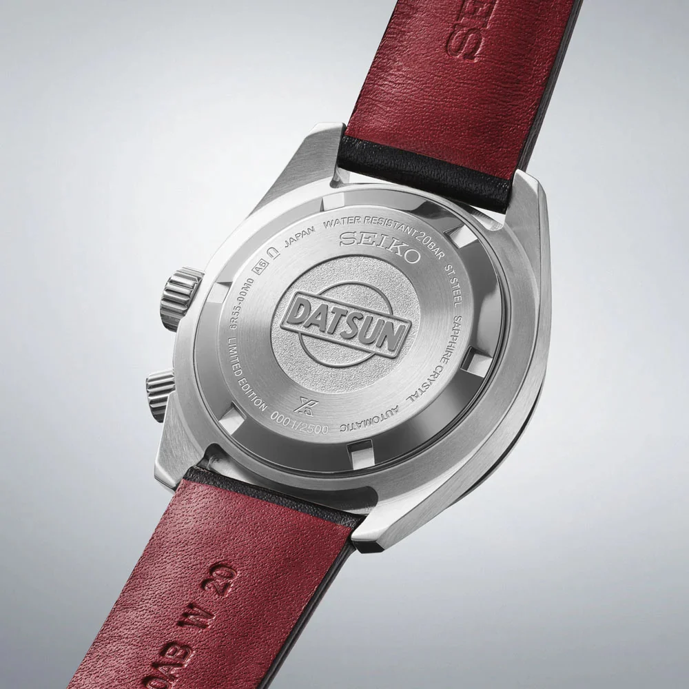Seiko Prospex Speedtimer Compact 6R x Datsun Fairlady Z Limited Edition Watch. - Image 3