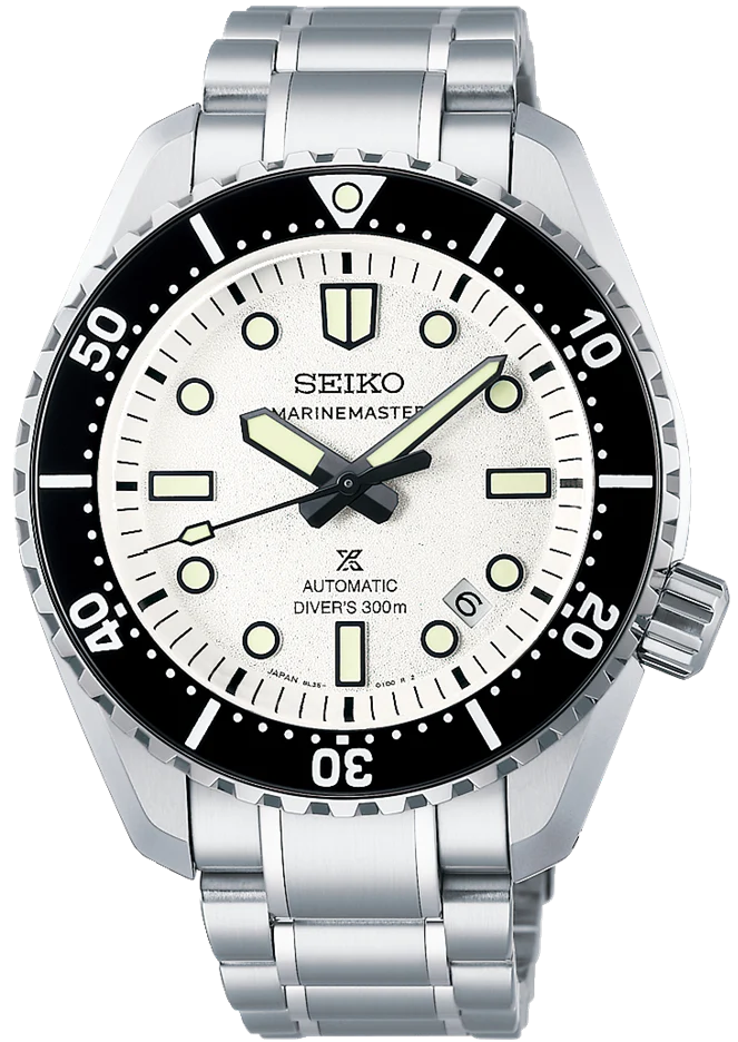 Seiko Prospex 1968 Divers Reinterpretation 300m High Contrast Monochrome Watch