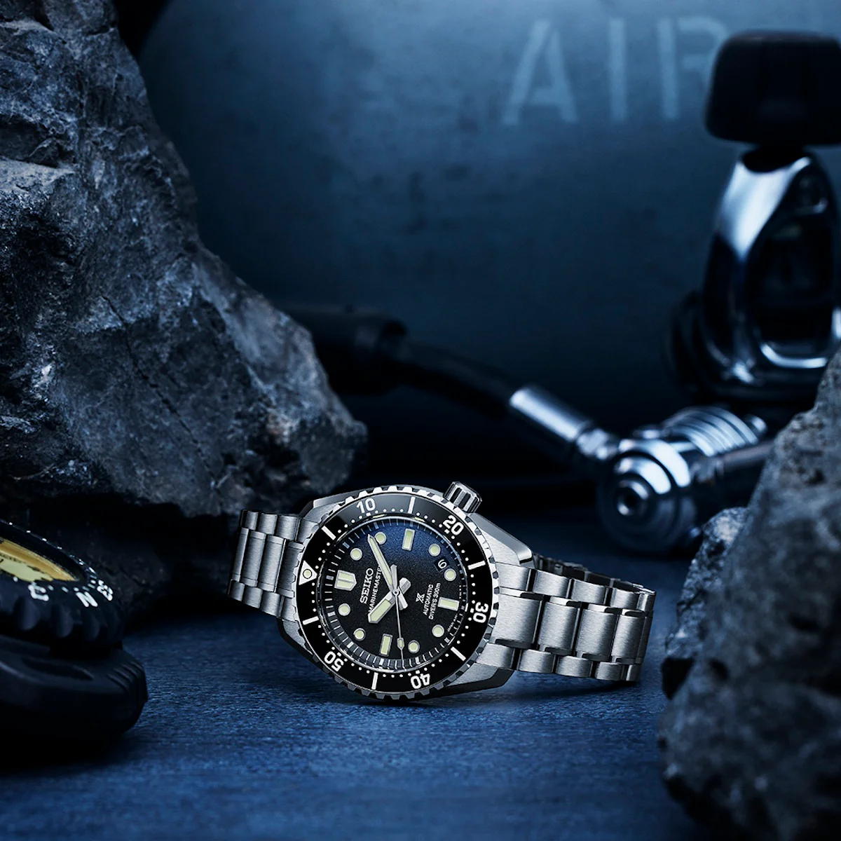 Seiko Prospex 1968 Divers Reinterpretation 300m High Contrast Black Watch - Image 5
