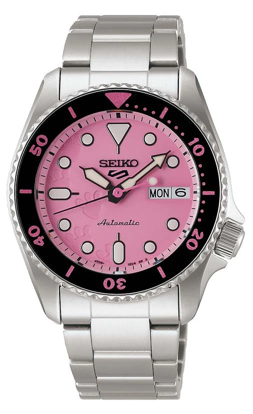 Seiko 5 Sports x Pink Panther Limited Edition Watch
