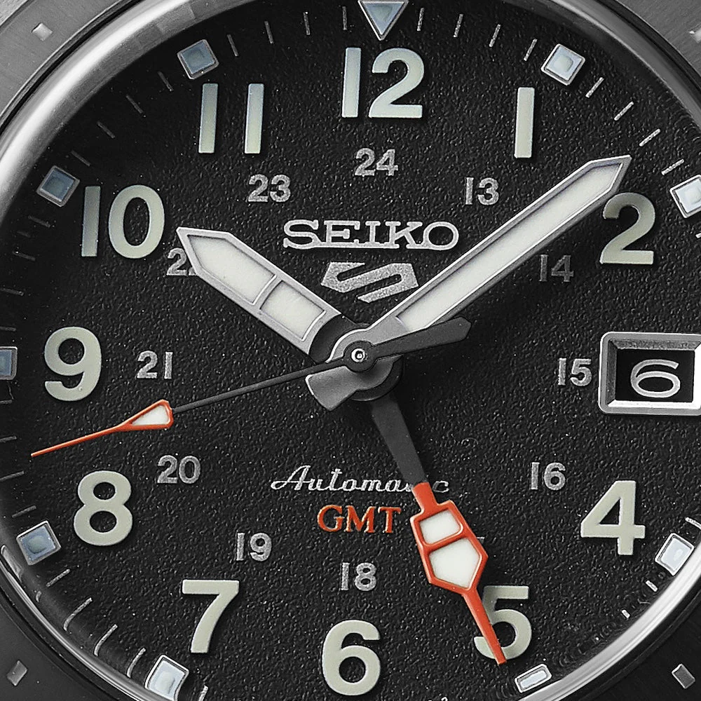 Seiko 5 Sports Field Deception Mechanical GMT Watch - Image 4