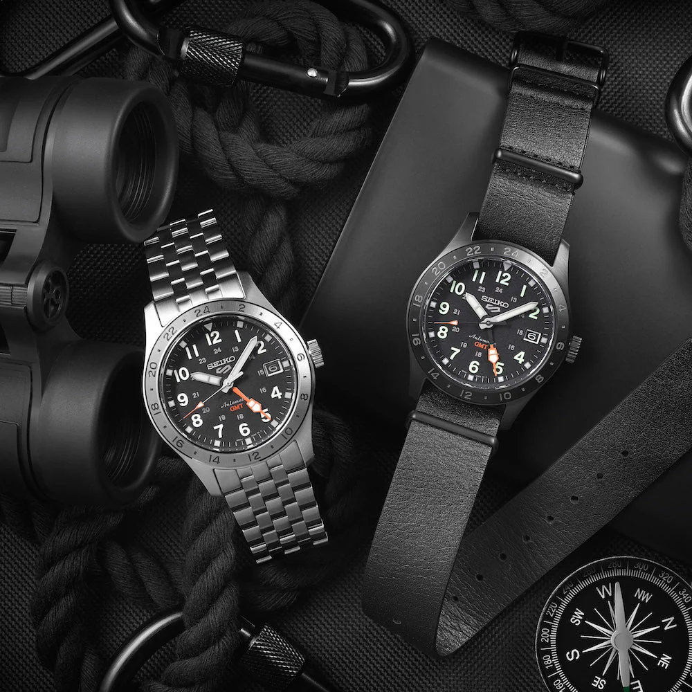 Seiko 5 Sports Field Deploy Mechanical GMT Watch - Image 5