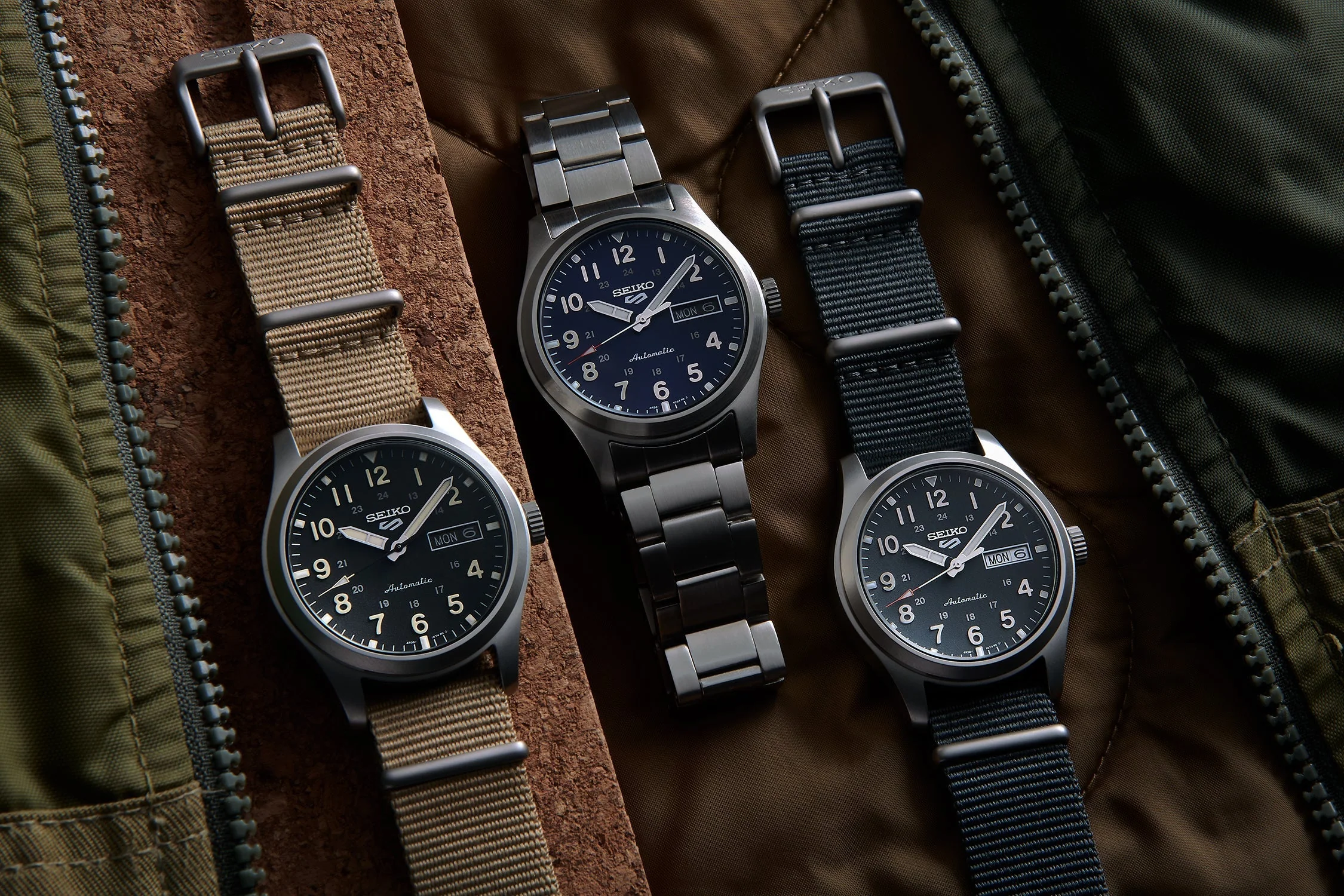 Seiko 5 Sports Field Mens Watch - Image 5