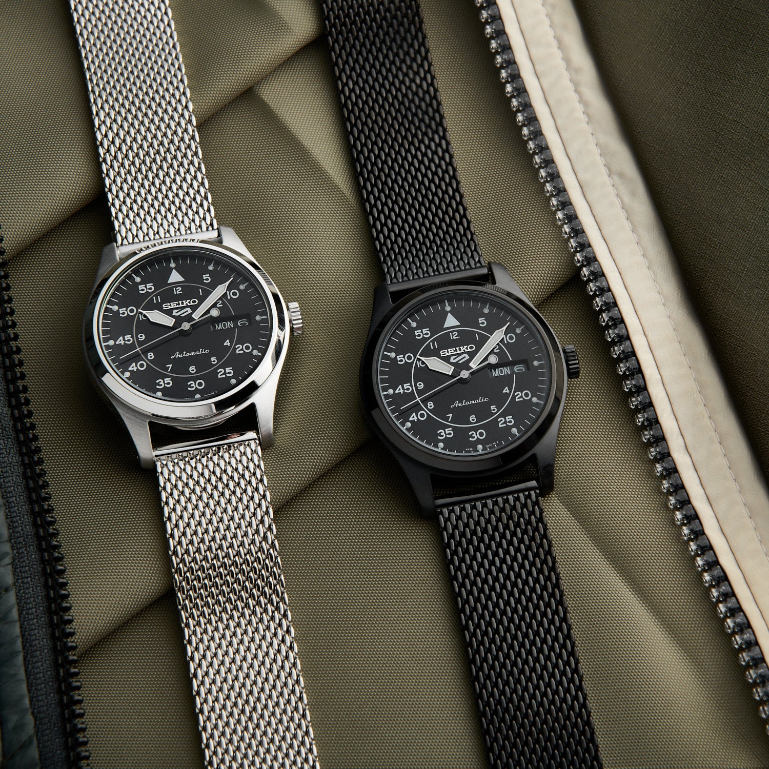 Seiko Watch 5 Sports Field Military Flieger D - Image 3