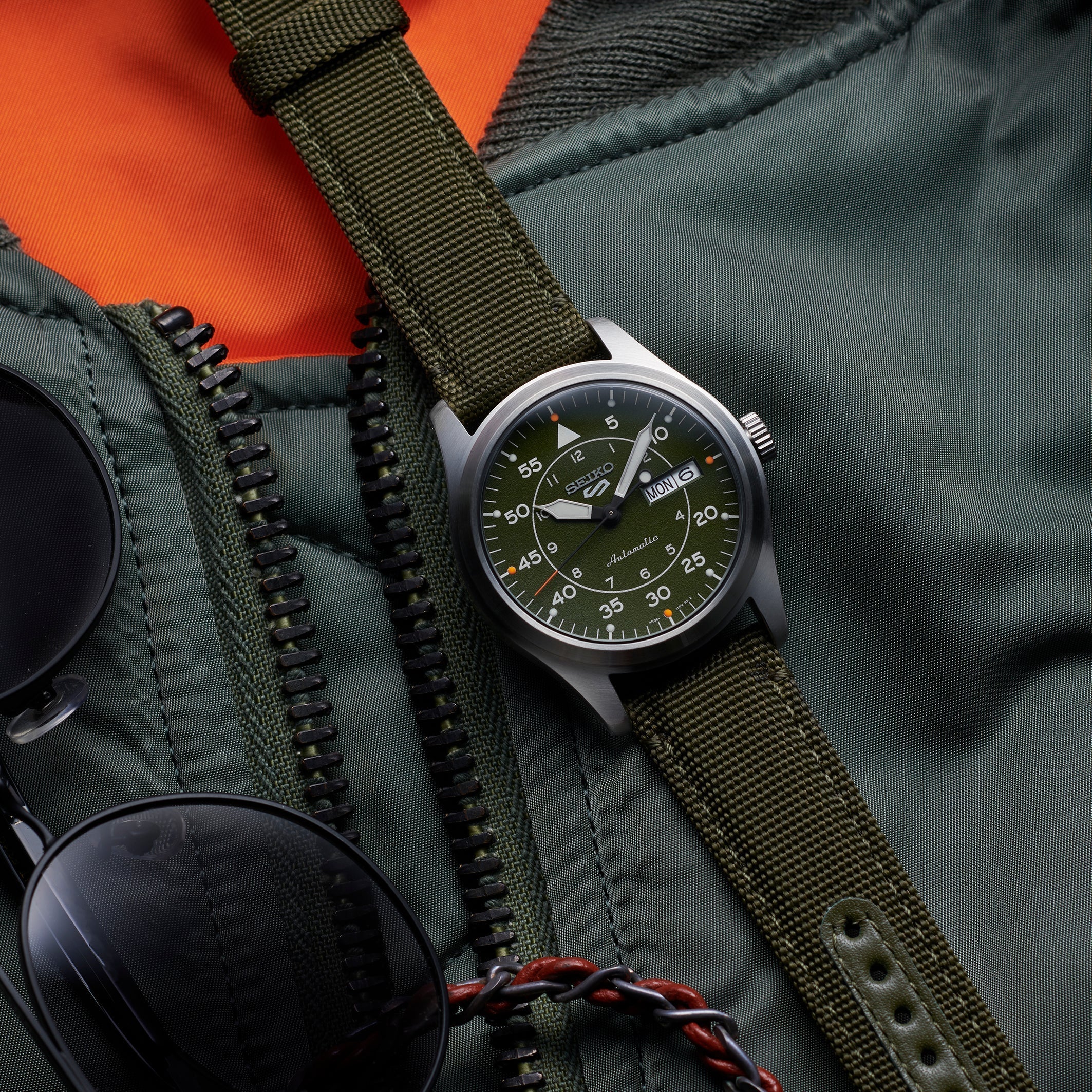 Seiko 5 Sports Field Military Flieger Watch - Image 2