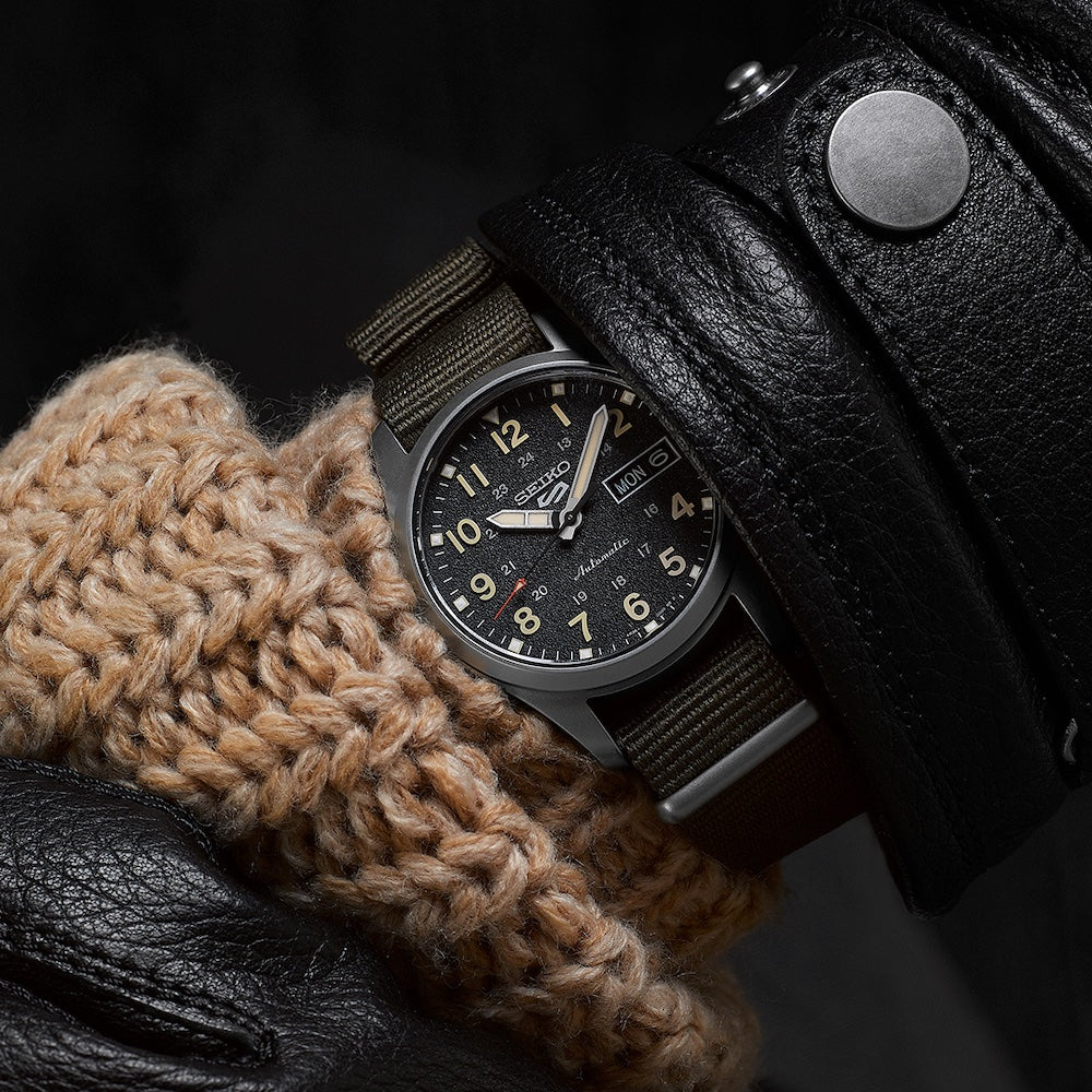 Seiko 5 Sports Green Zone Midfield Watch - Image 3