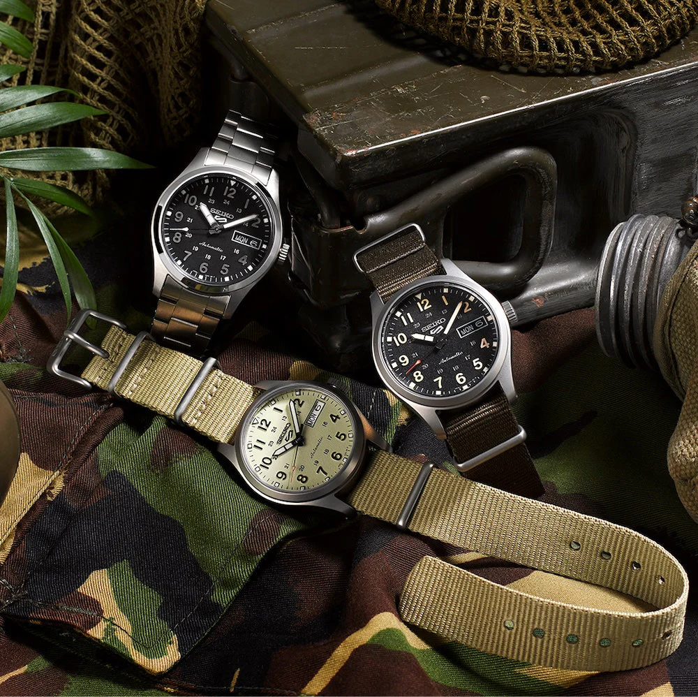 Seiko 5 Sports Green Zone Midfield Watch - Image 4