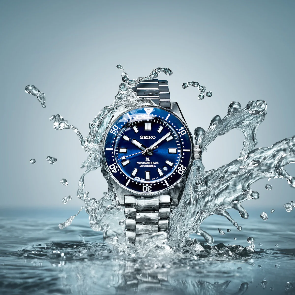 Seiko Prospex 1965 Revival Divers 3 Day Scuba Blue Watch - Image 7
