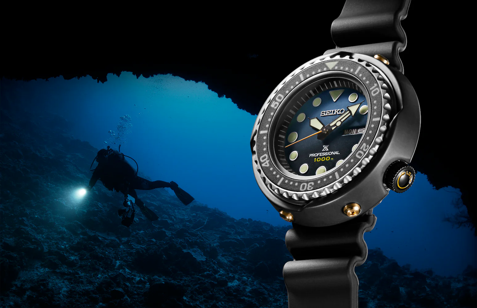 Seiko Watch Prospex 1986 Golden Darth Tuna Professional Divers Recreation Limited Edition D - Image 6