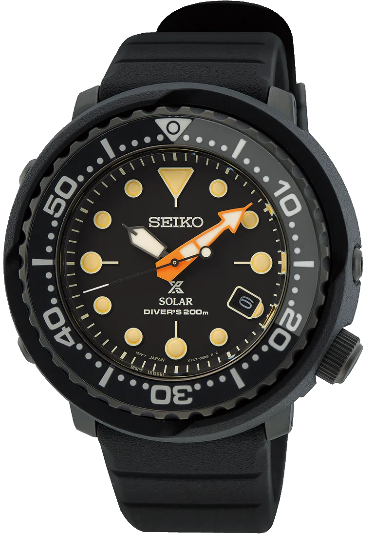 Seiko Watch Prospex Black Series Tuna Limited Edition D
