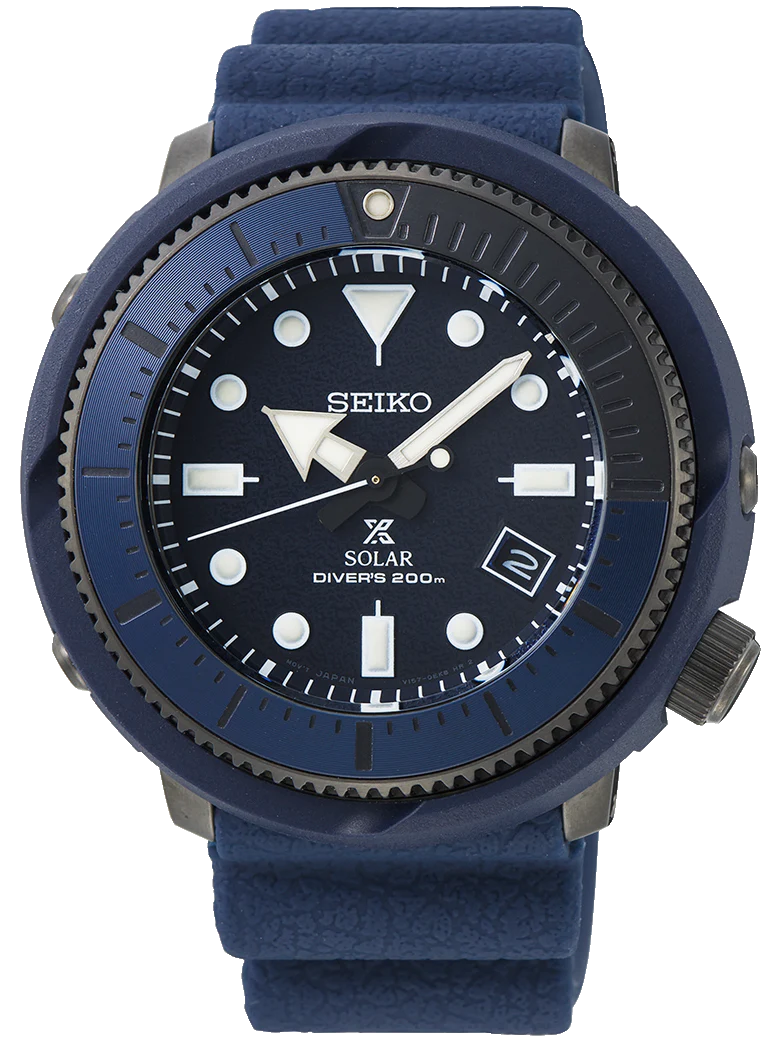 Seiko Watch Prospex Street Series Solar Diver Blue