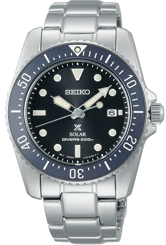 Seiko Watch Prospex Compact Solar Scuba Diver D