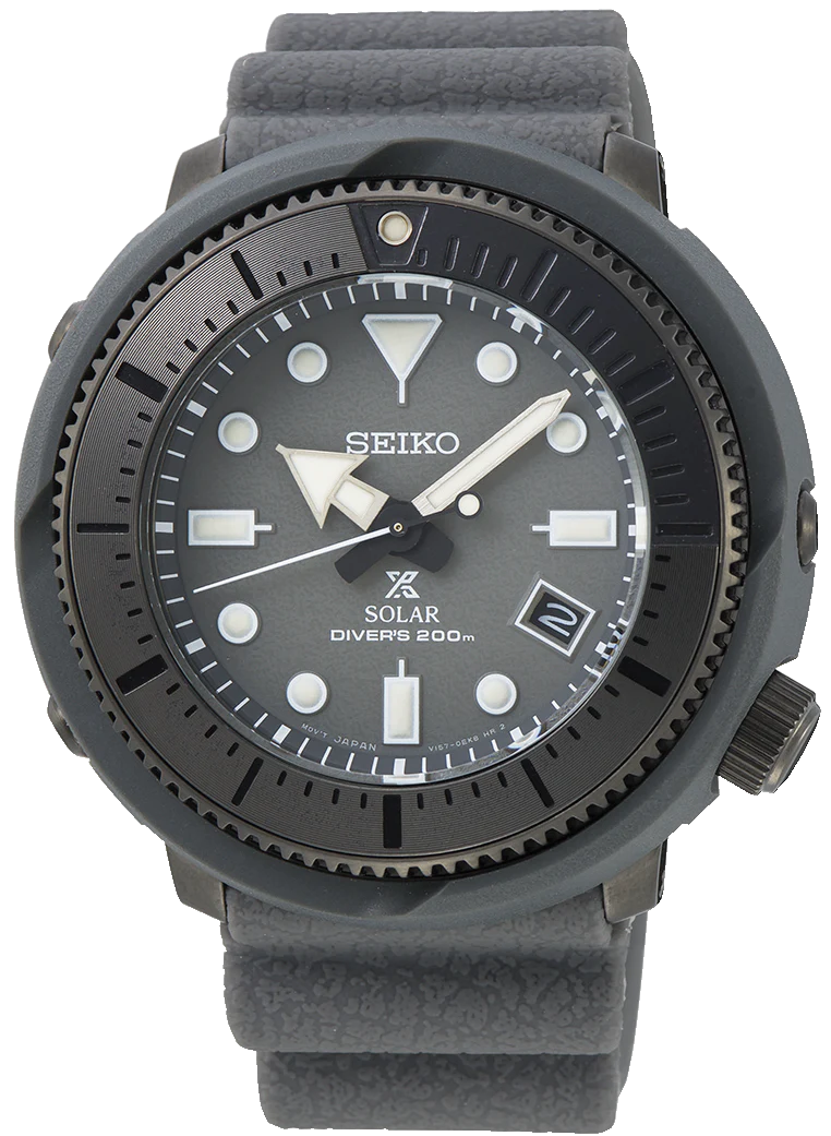 Seiko Watch Prospex Street Series Solar Diver Grey D