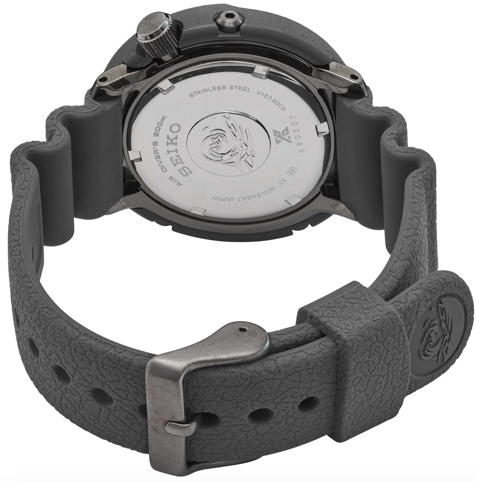 Seiko Watch Prospex Street Series Solar Diver Grey D - Image 3