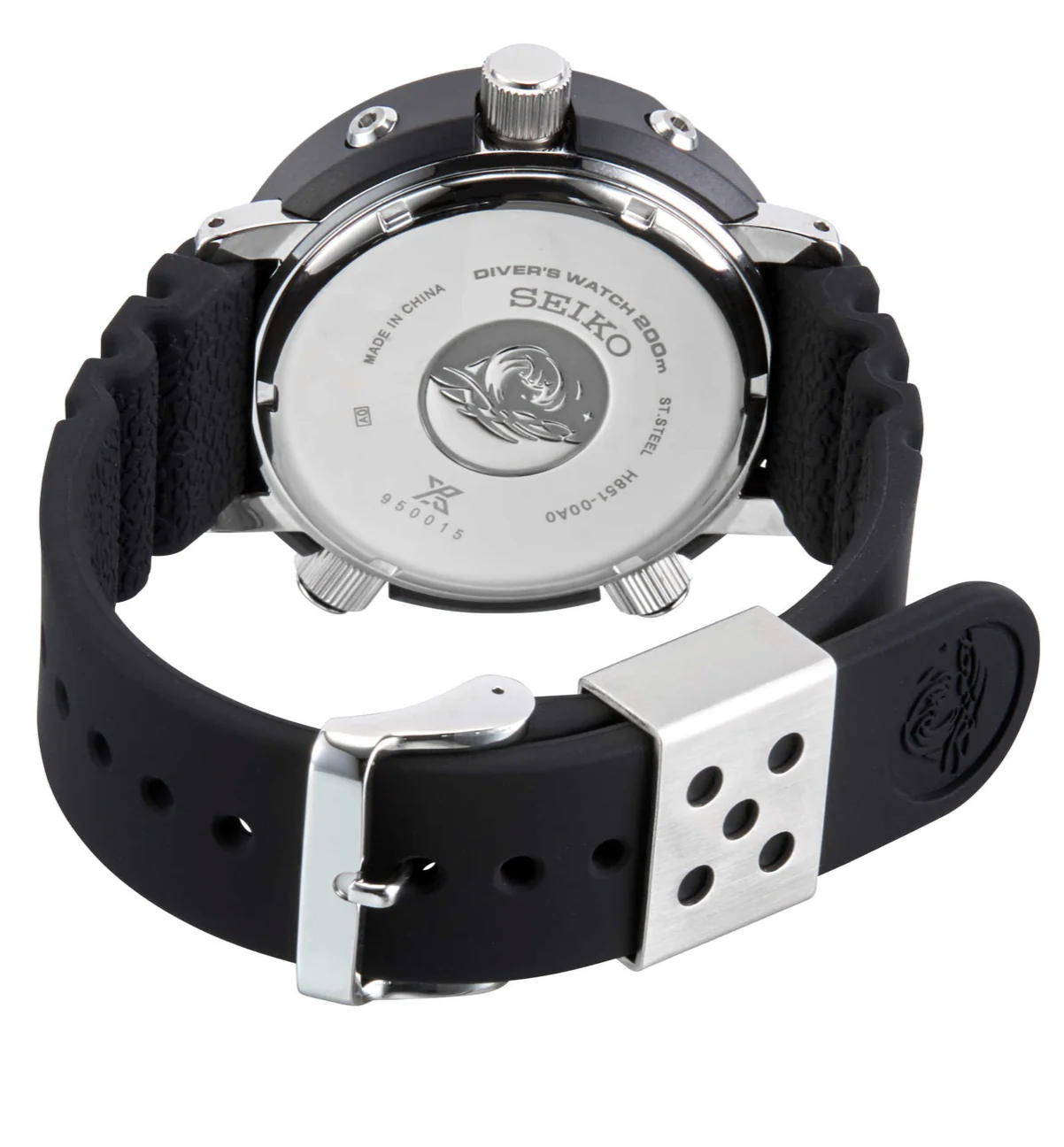 Seiko Prospex Tuna Arnie Divers Solar Hybrid Black Watch - Image 2