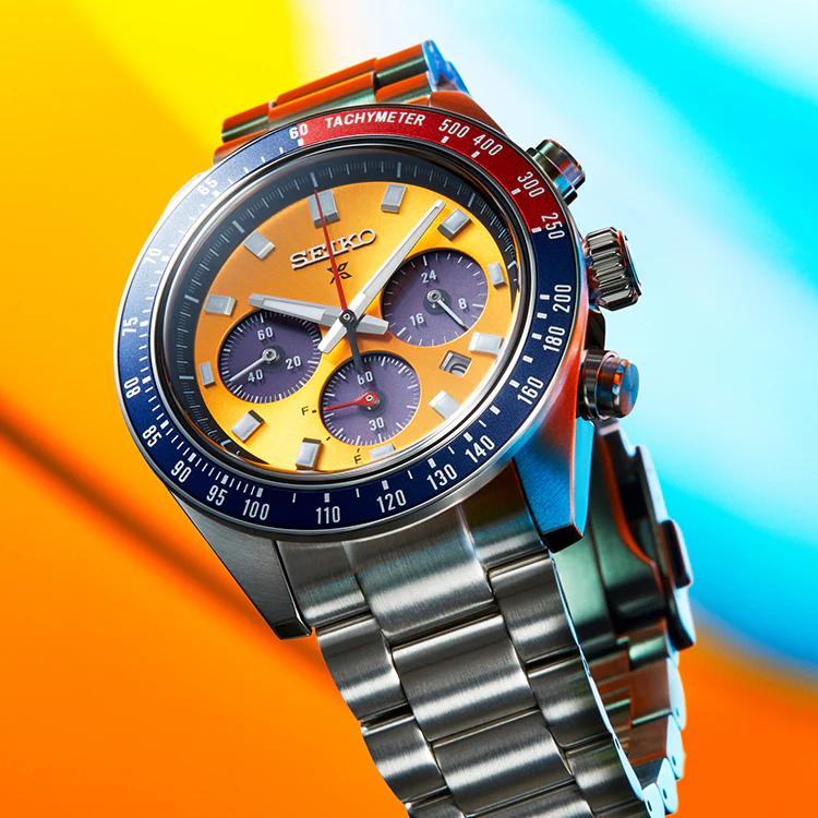 Seiko Prospex Pogue Solar Chronograph 1969 Re-Interpretation Watch - Image 5