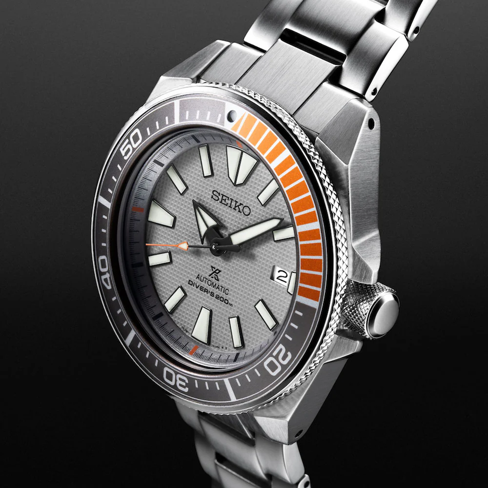 Seiko Watch Prospex Dawn Grey Samurai Limited Edition - Image 3