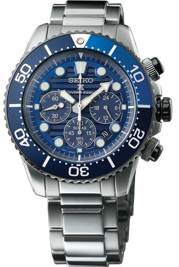 Seiko Watch Prospex Save the Ocean Solar Special Edition