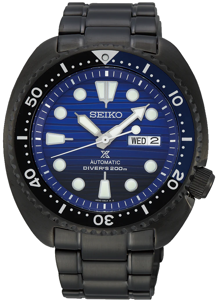 Seiko Watch Prospex Samurai Save the Ocean Blue Whale Special Edition
