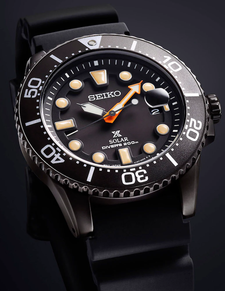 Seiko Watch Prospex Sea Black Series Limited Edition - Image 2